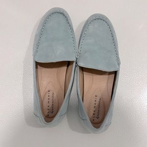 Baby Blue Alex Marie 4 Feature Technology Suede Flat